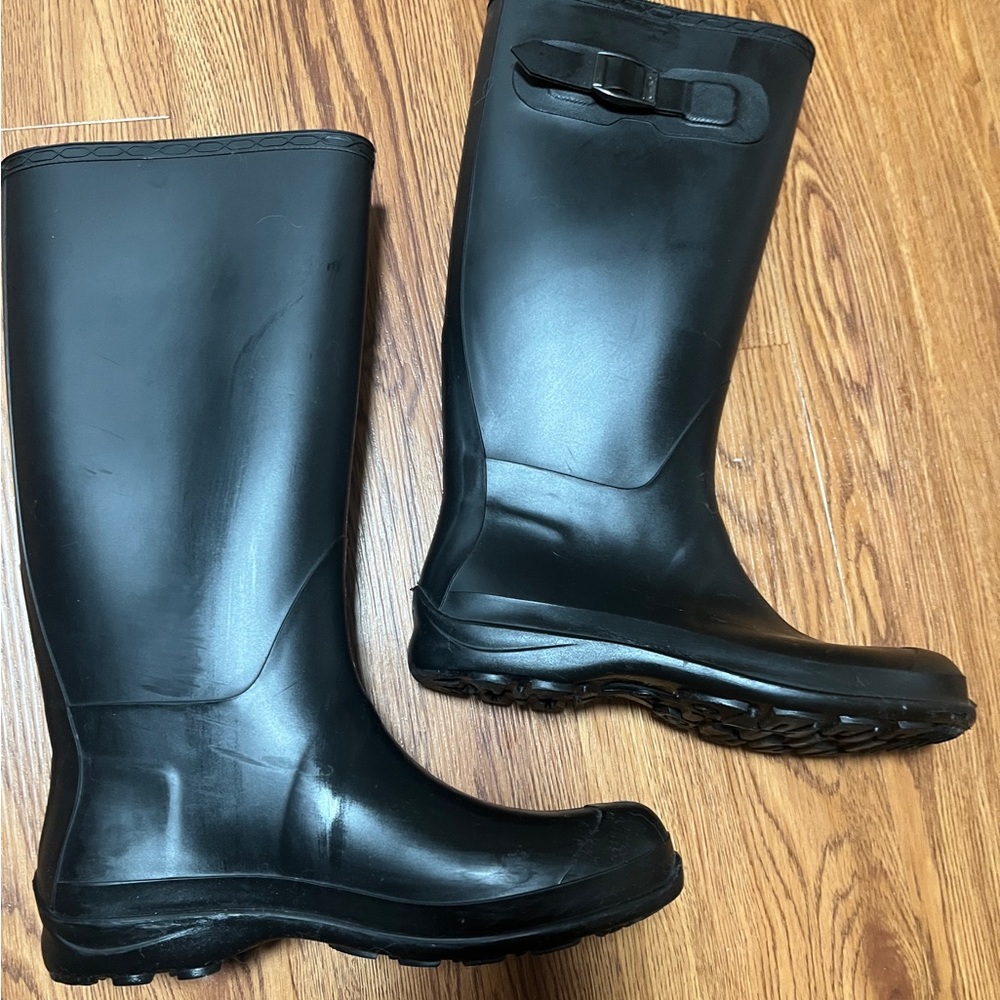 Kamik - Tall Black Rain Boots